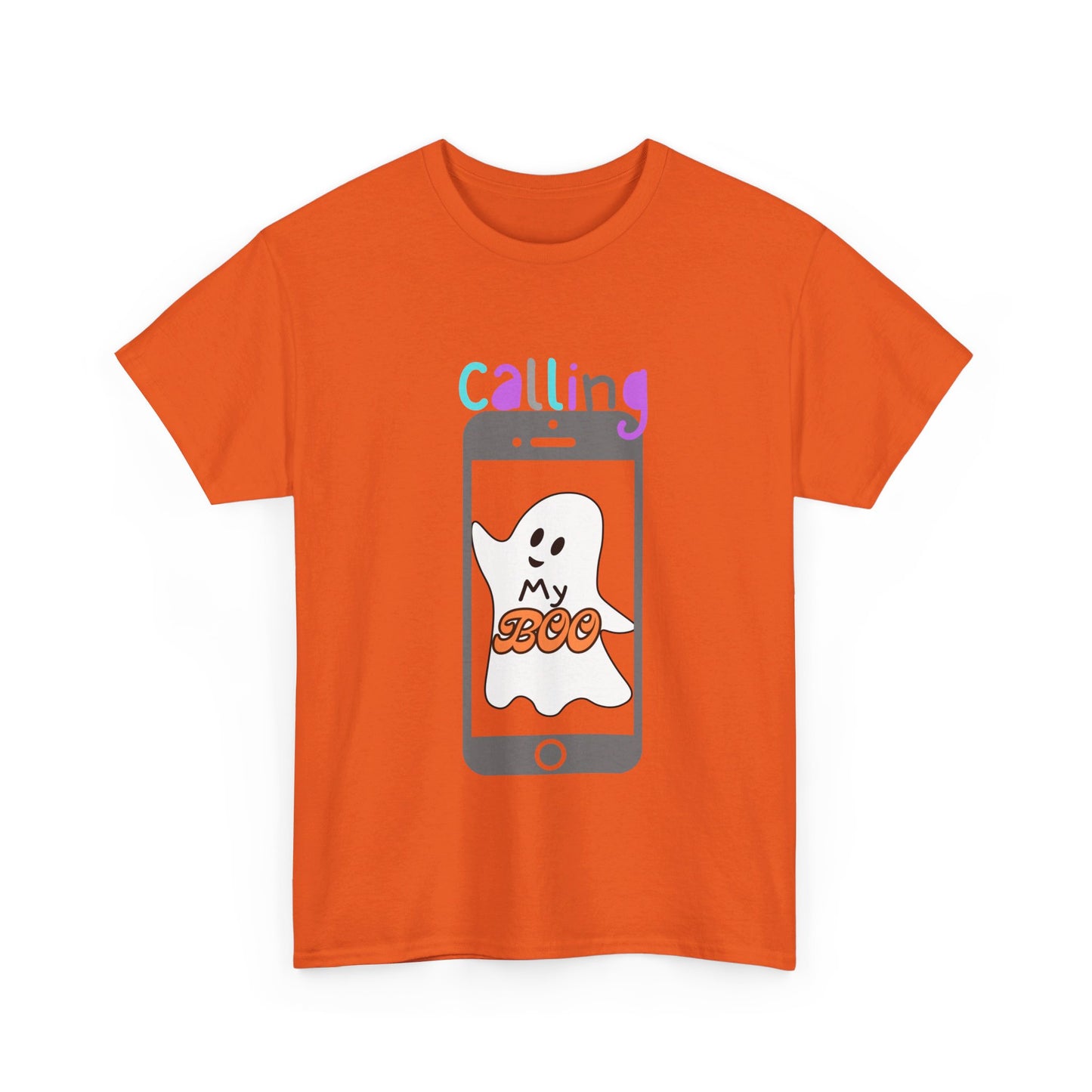 Calling my boo Unisex Heavy Cotton Tee