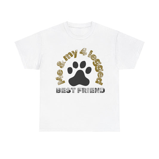 Me and my 4 legged best friend Unisex Heavy Cotton Tee