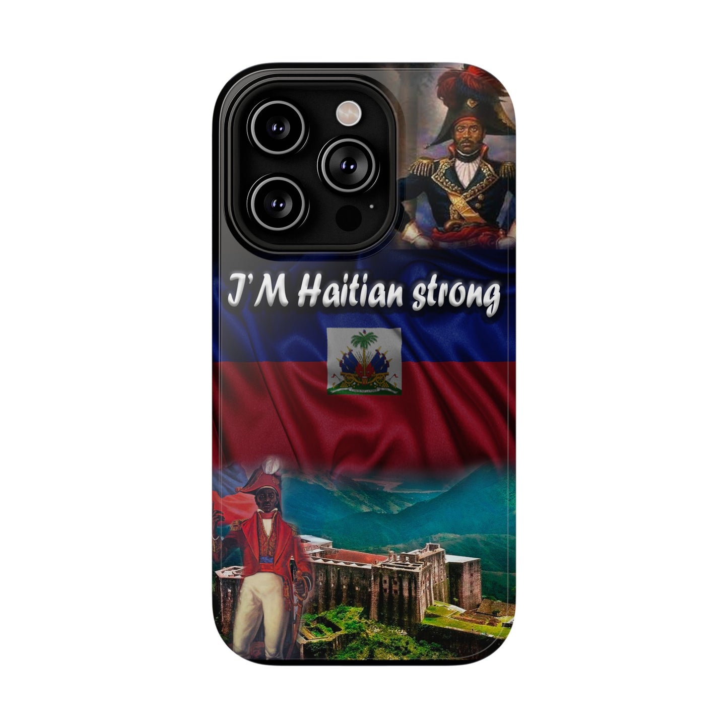 I'm Haitian Strong Impact-Resistant Cases