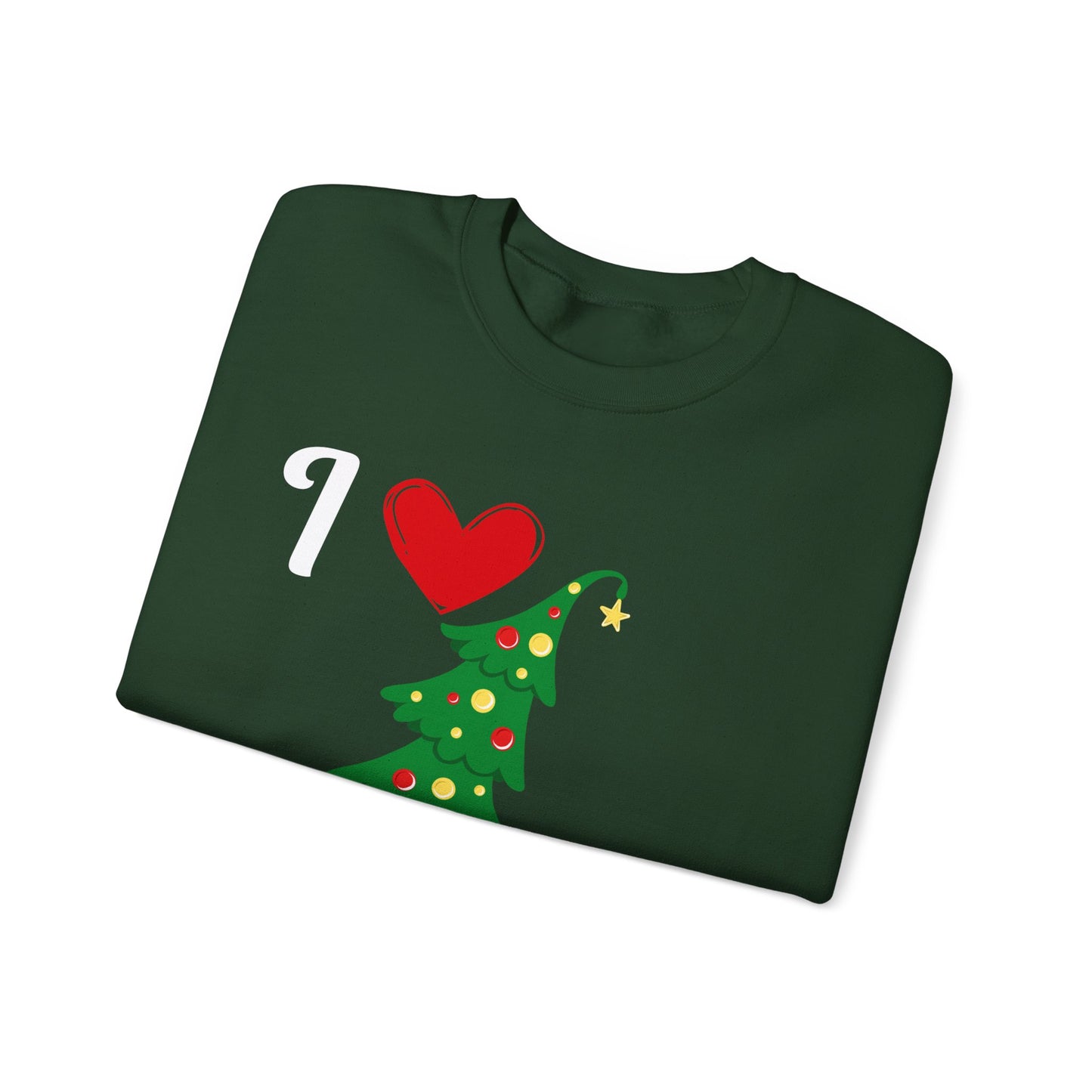 Love Christmas.  Crewneck Sweatshirt