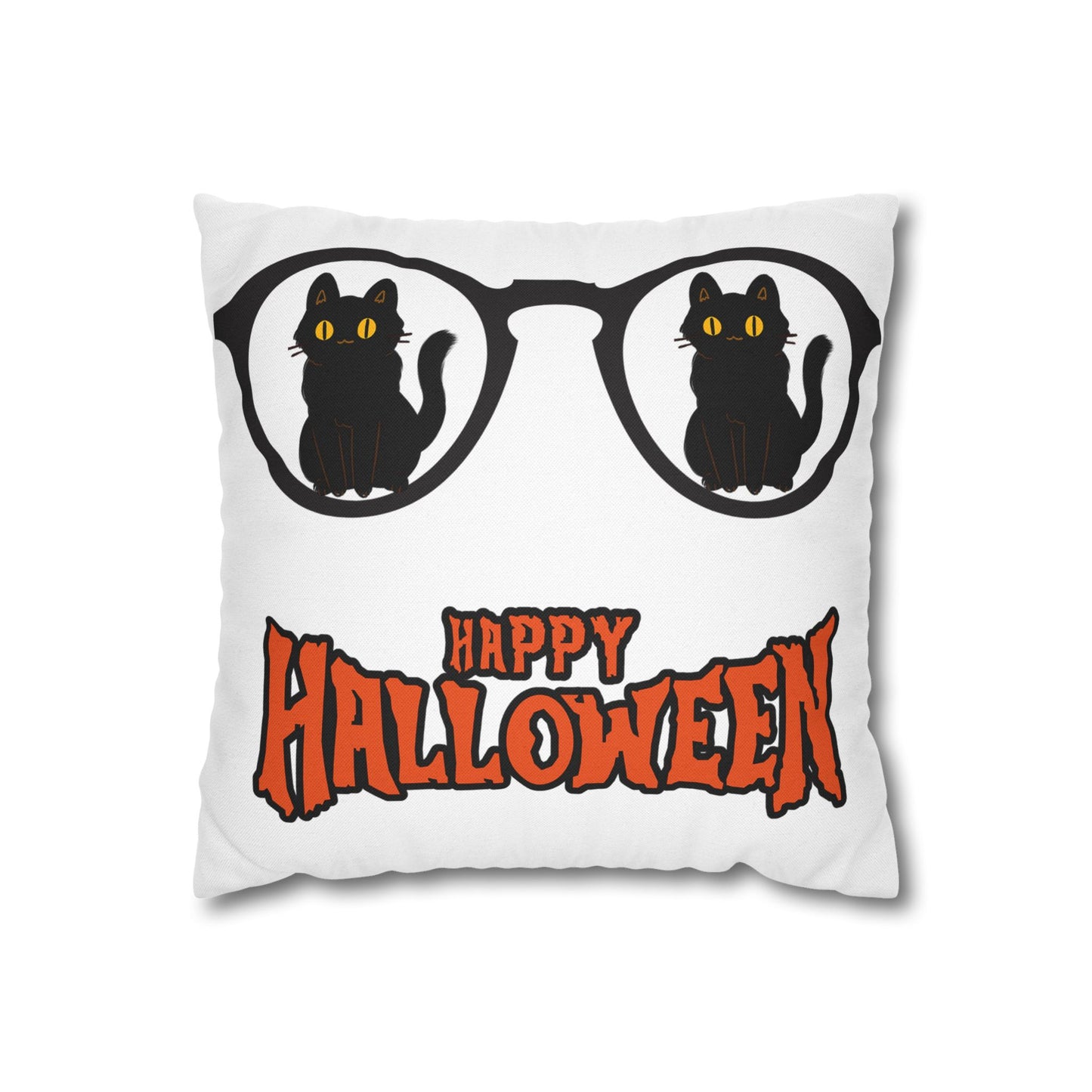 Halloween Spun Polyester Square Pillowcase