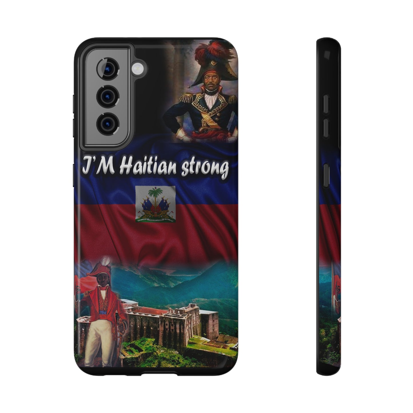 I'm Haitian Strong Impact-Resistant Cases