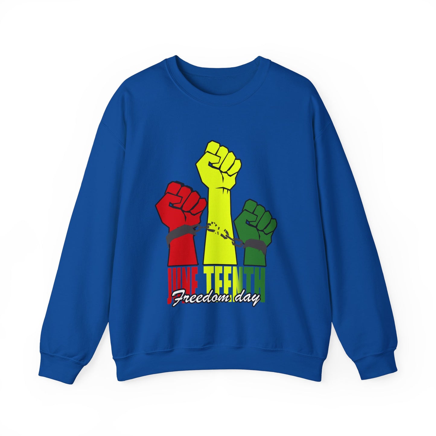 Juneteenth Freedom Unisex Heavy Blend™ Crewneck Sweatshirt