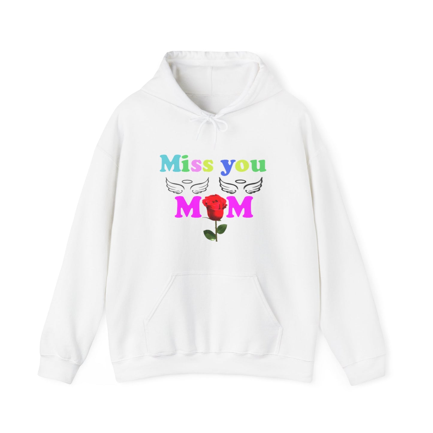 Miss you mom Unisex Heavy Blend™ Hooded Sweatshirt