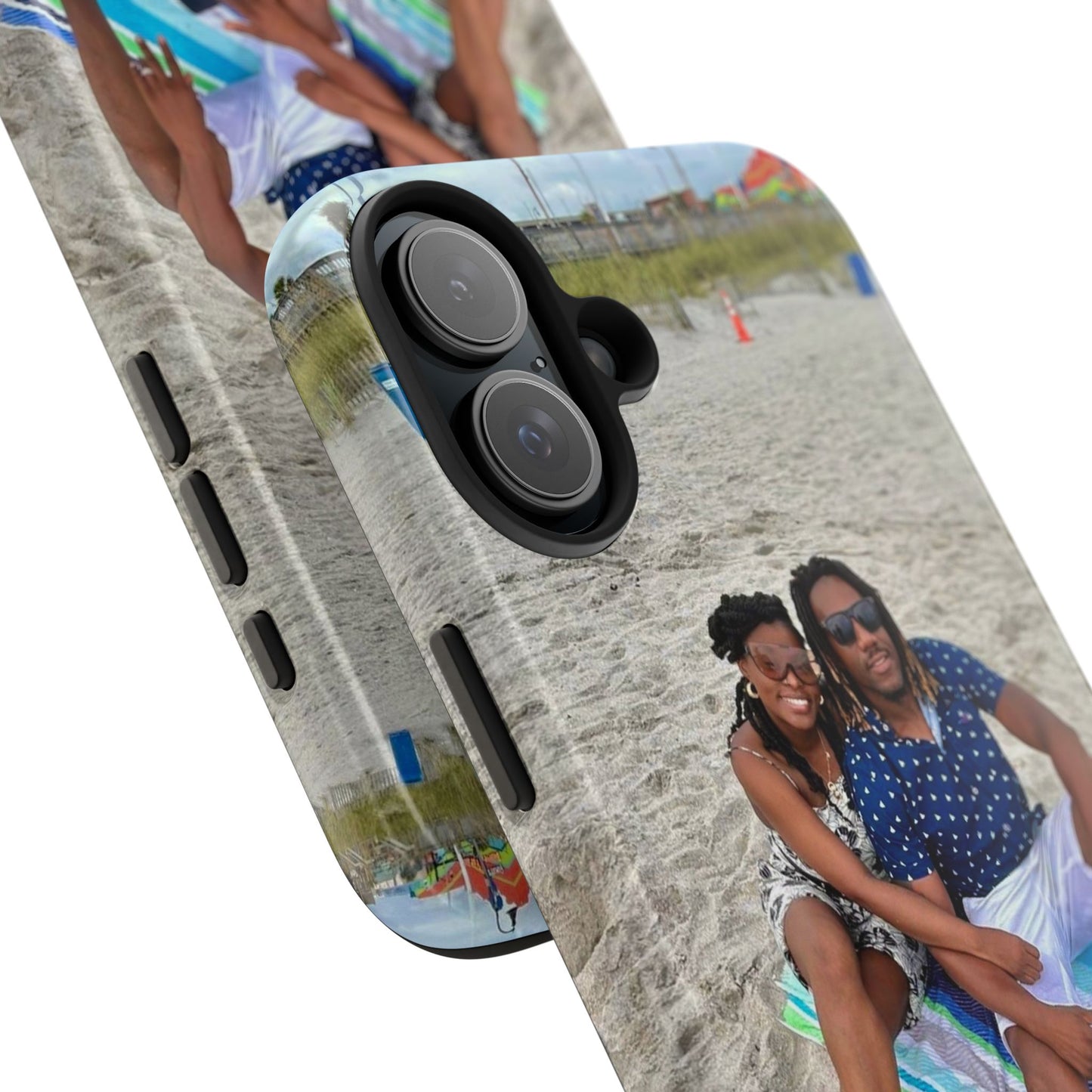 Personalized Tough Phone Cases, Customizable Phone Cover, Durable Phone Protection, Beach Memories Case, Unique Gift Idea, Summer Vibes