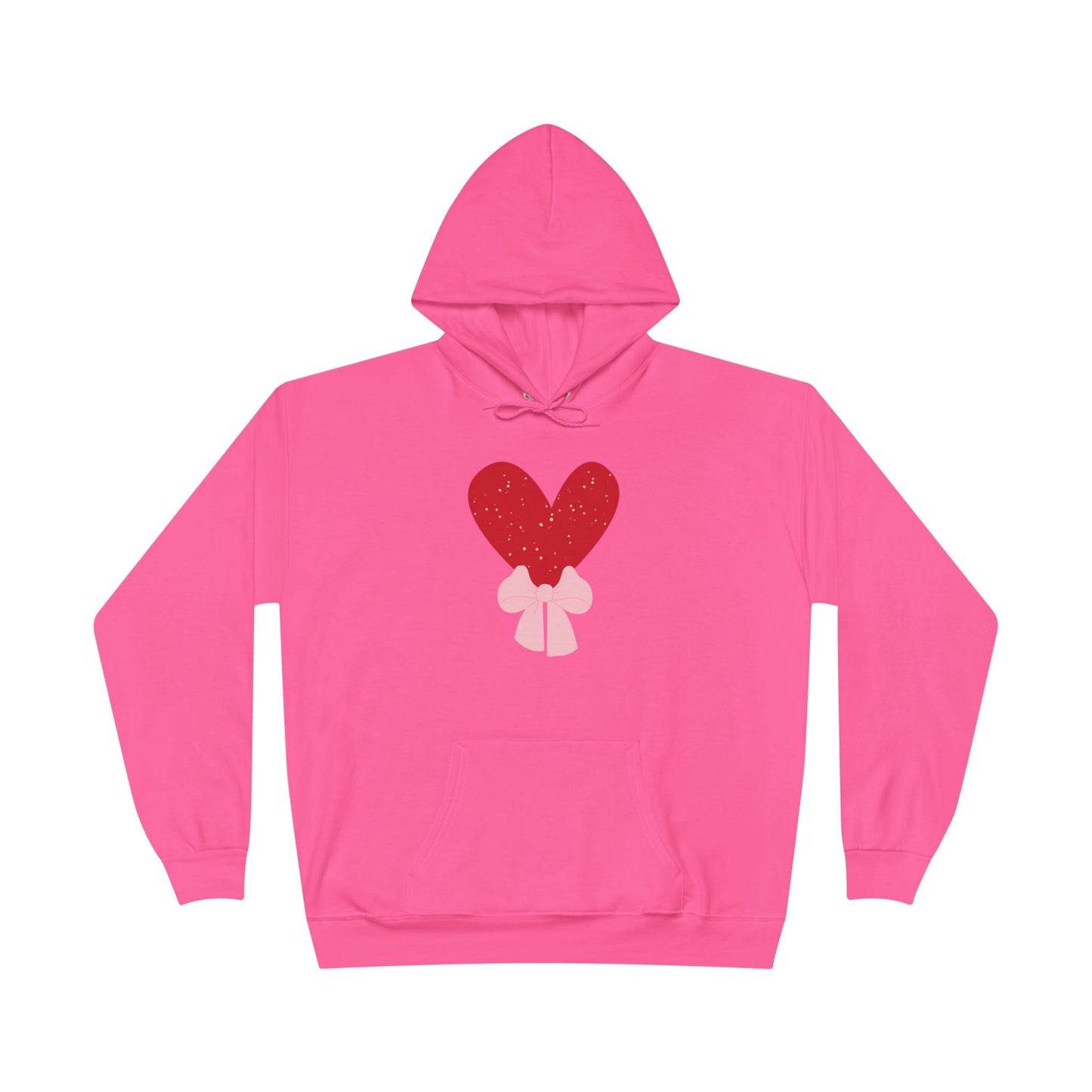 Valentines day heart Unisex EcoSmart® Pullover Hoodie Sweatshirt