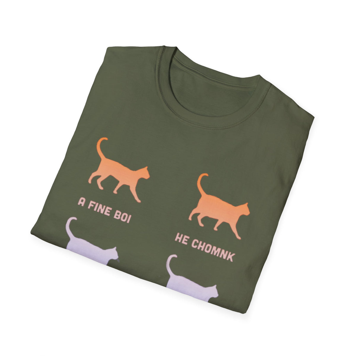 Chong Cat  Unisex Softstyle T-Shirt