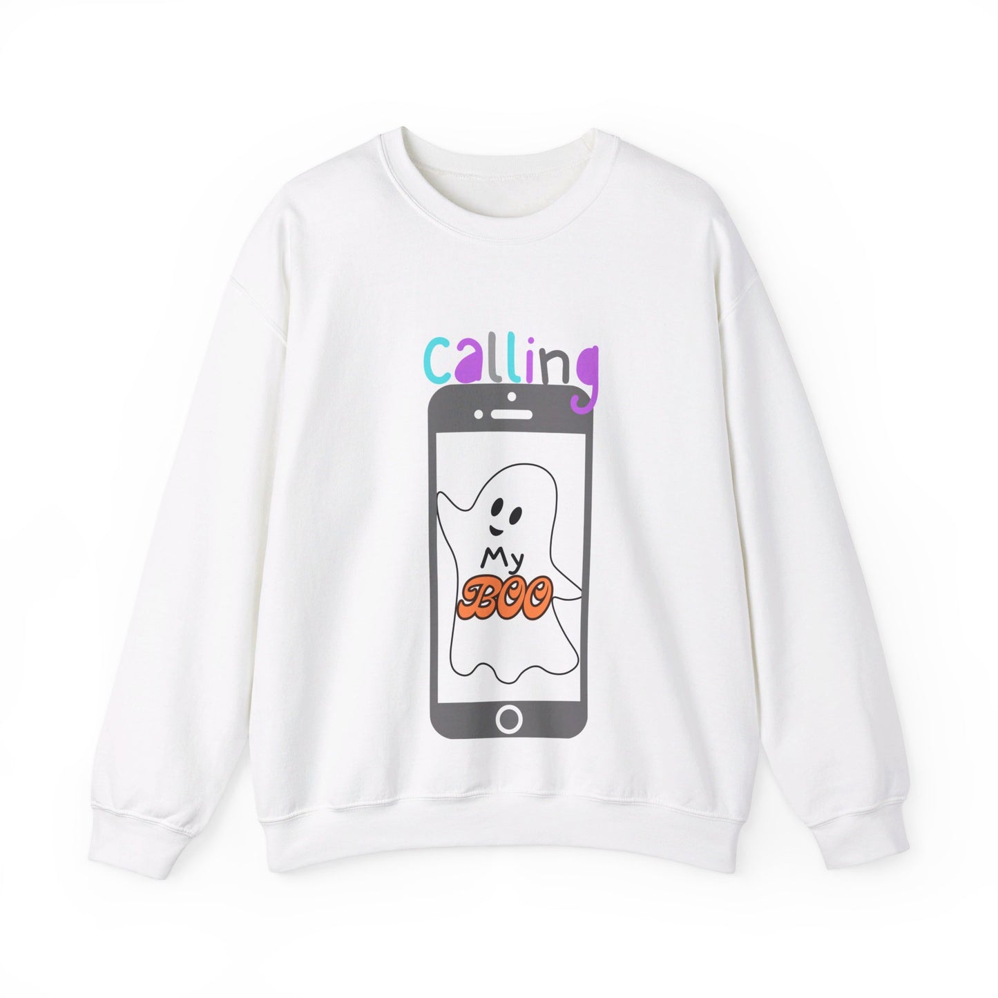 Calling my boo Unisex Heavy Blend™ Crewneck Sweatshirt