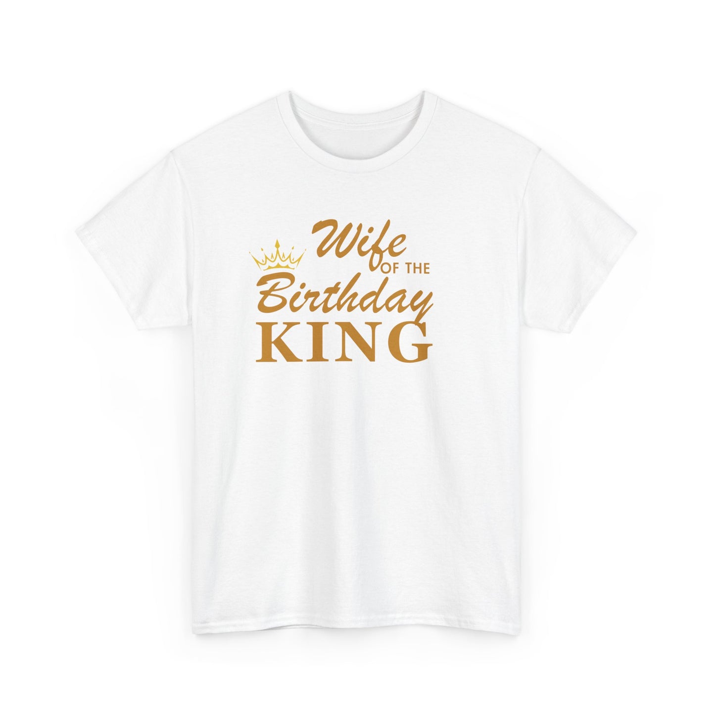 Queen  Birthday King and birthday queen female Unisex Heavy Cotton Tee