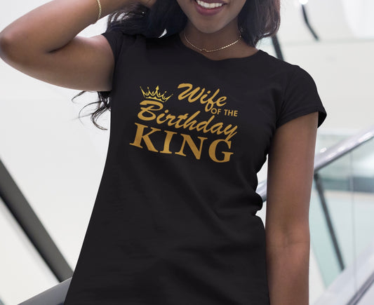 Queen  Birthday King and birthday queen female Unisex Heavy Cotton Tee