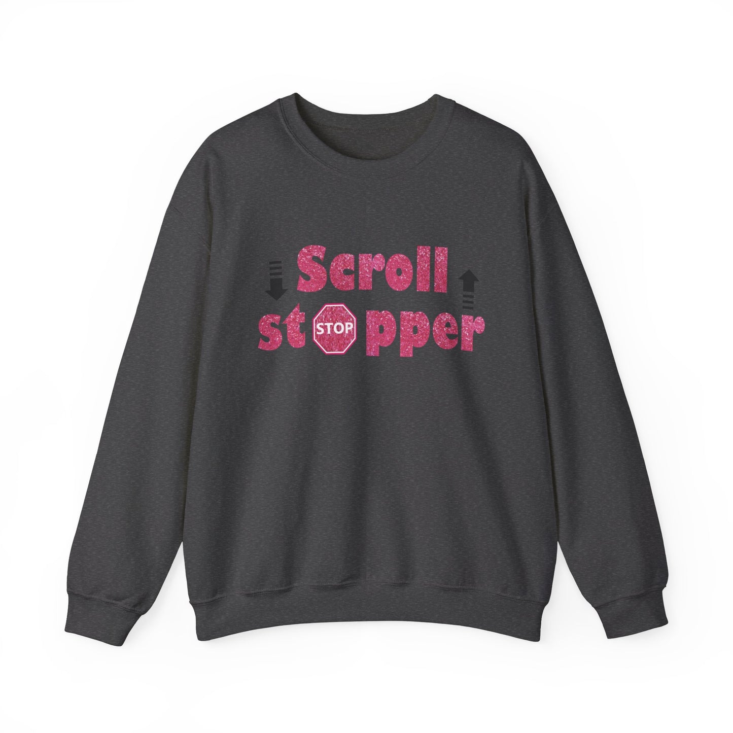 Scroll stopper Unisex Heavy Blend™ Crewneck Sweatshirt