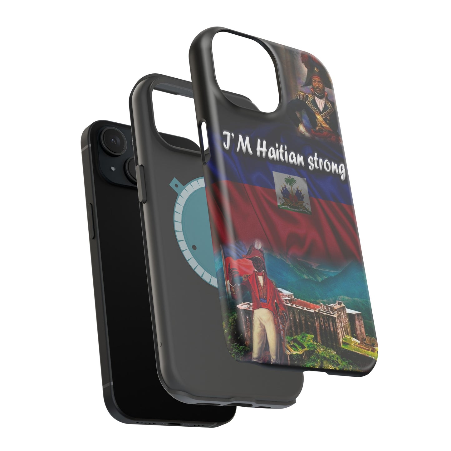 I'm Haitian Strong Impact-Resistant Cases