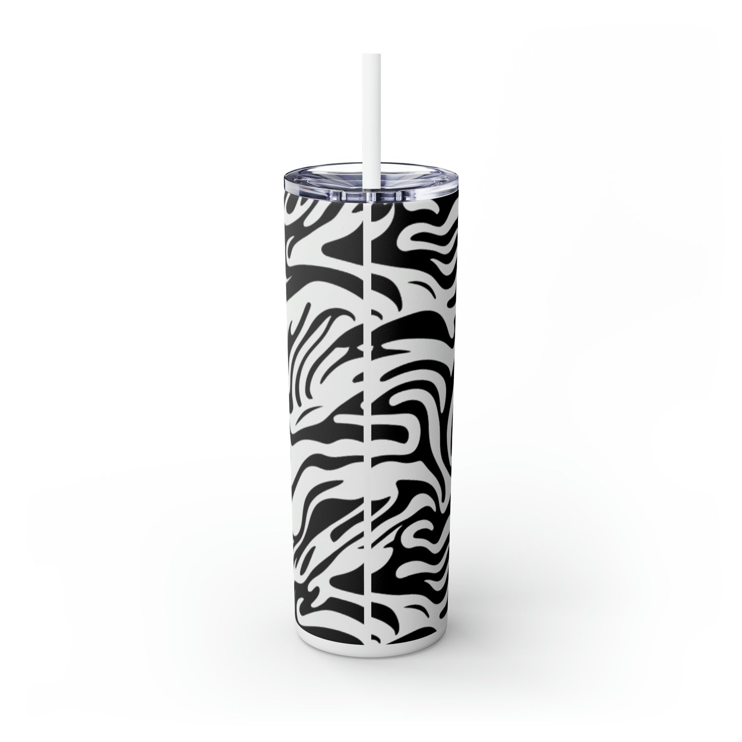 Mom you my hero Skinny Tumbler with Straw, 20oz