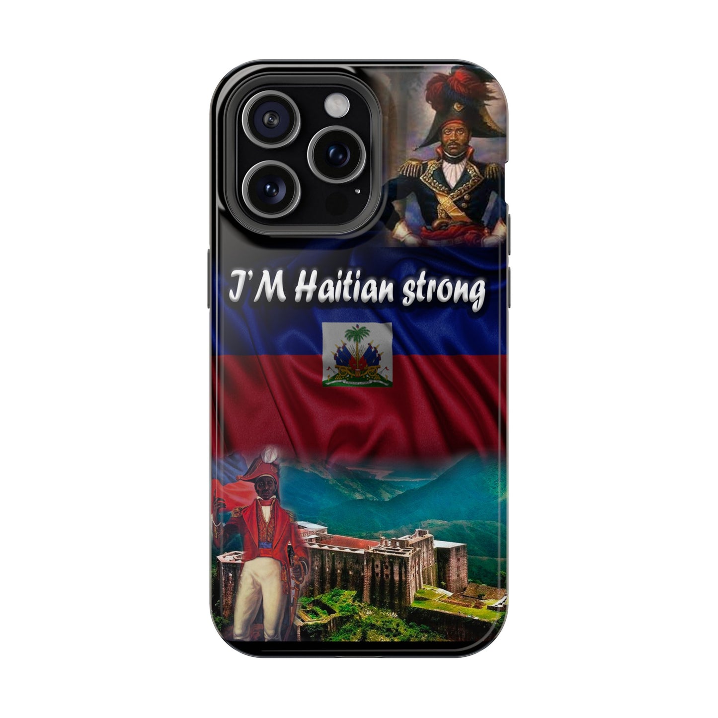 I'm Haitian Strong Impact-Resistant Cases