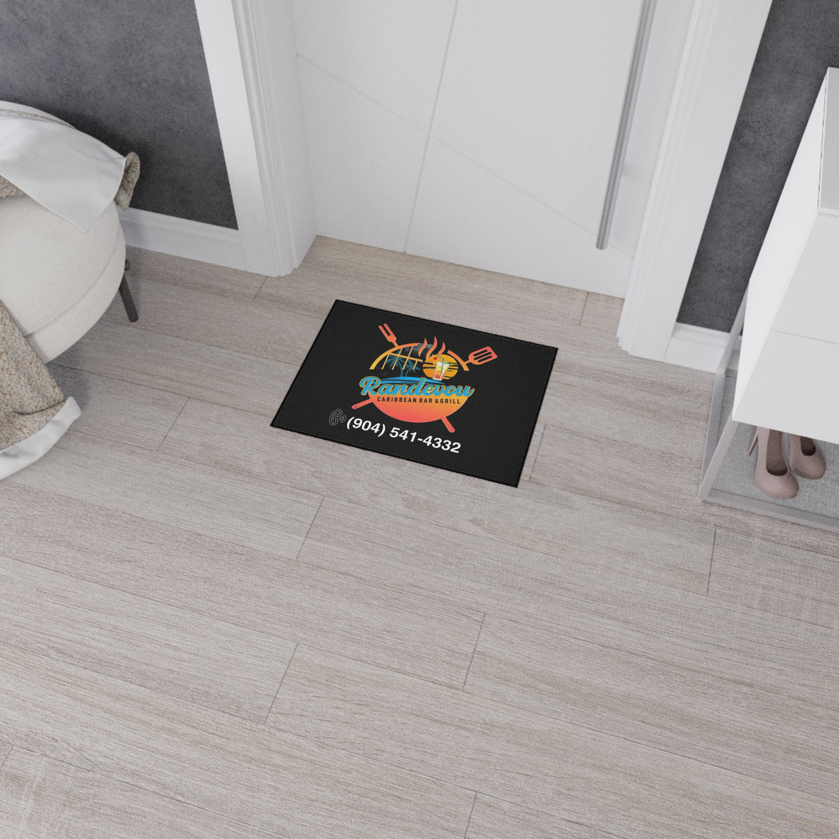 Randevous Bar and Grilled #2 Heavy Duty Floor Mat