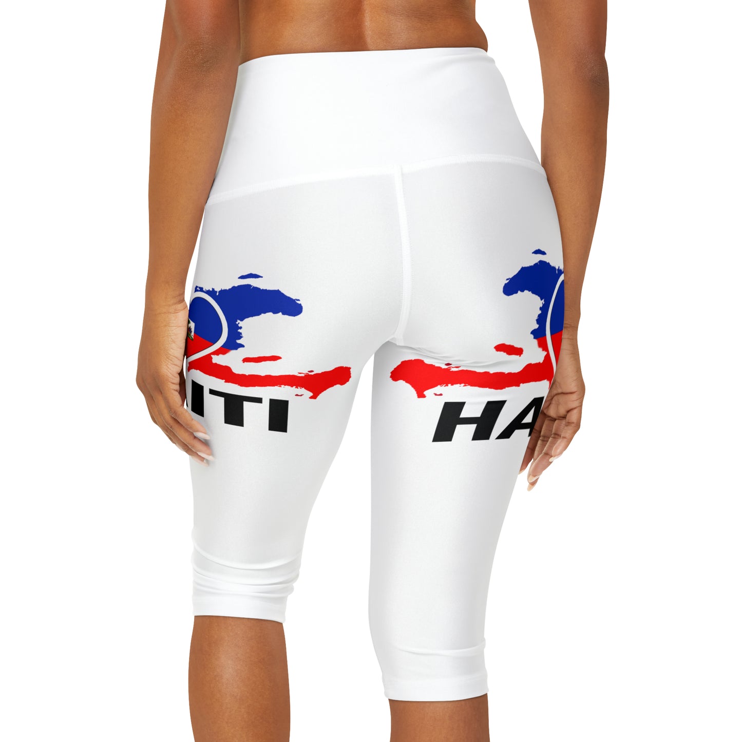 Haitian Yoga Capri Leggings (AOP)