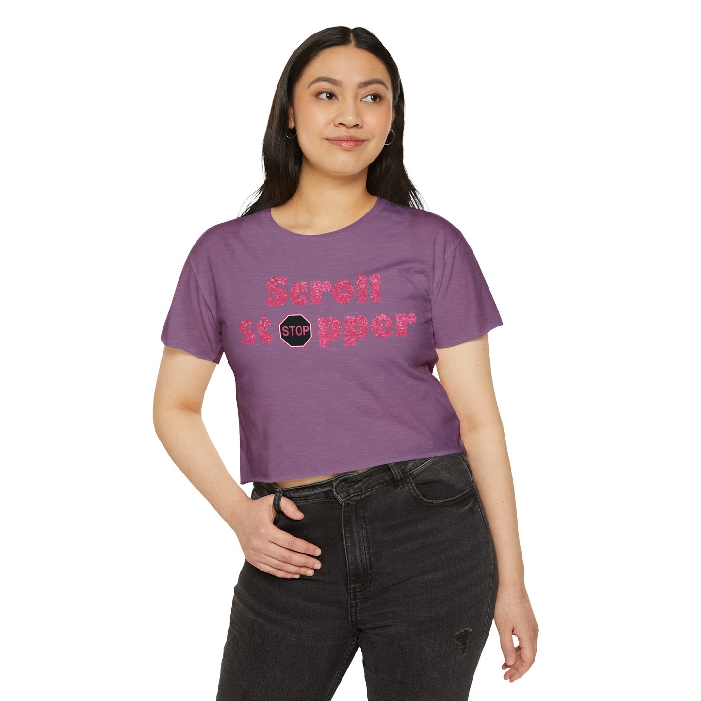 Scroll stopper Women's Festival Crop Top