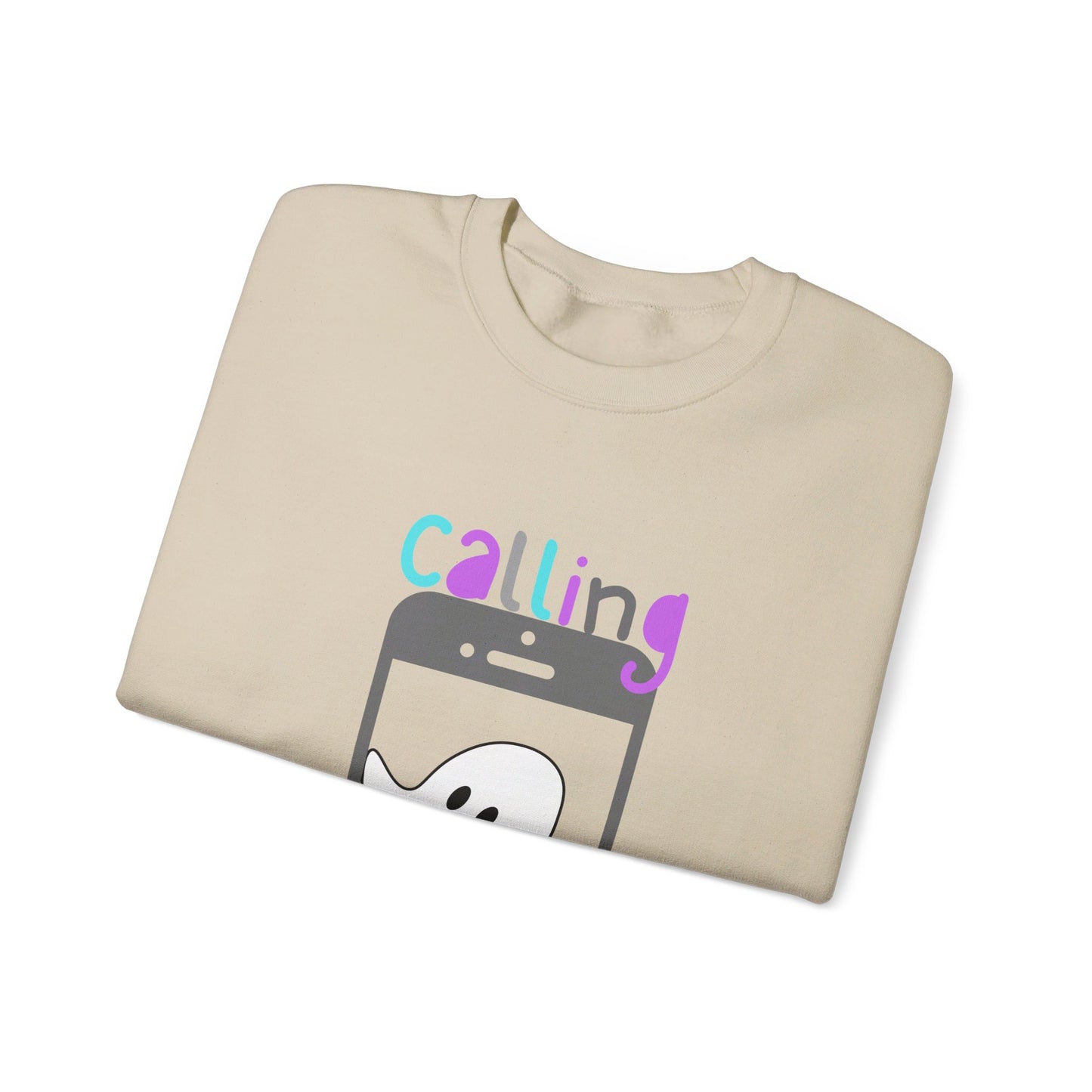 Calling my boo Unisex Heavy Blend™ Crewneck Sweatshirt