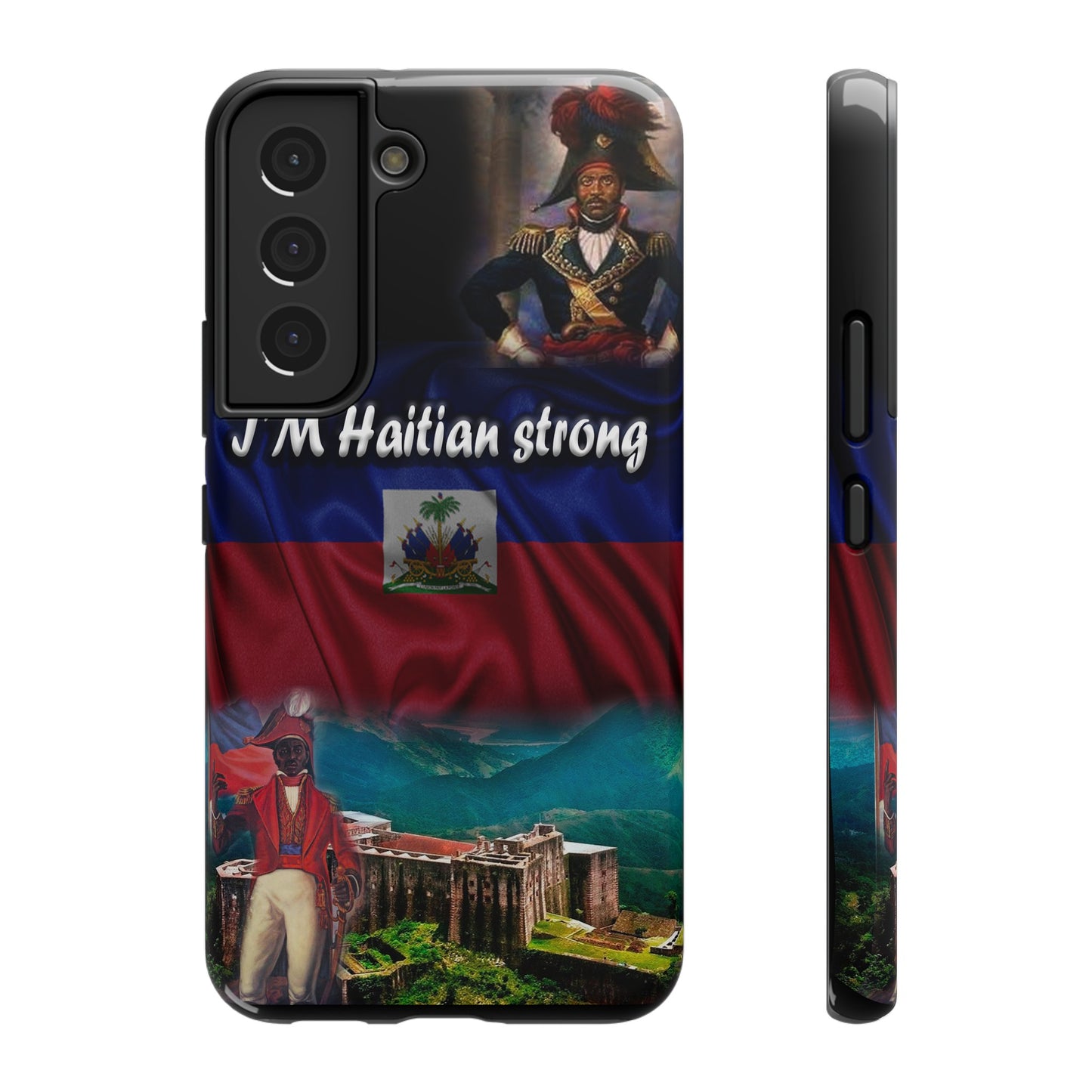 I'm Haitian Strong Impact-Resistant Cases