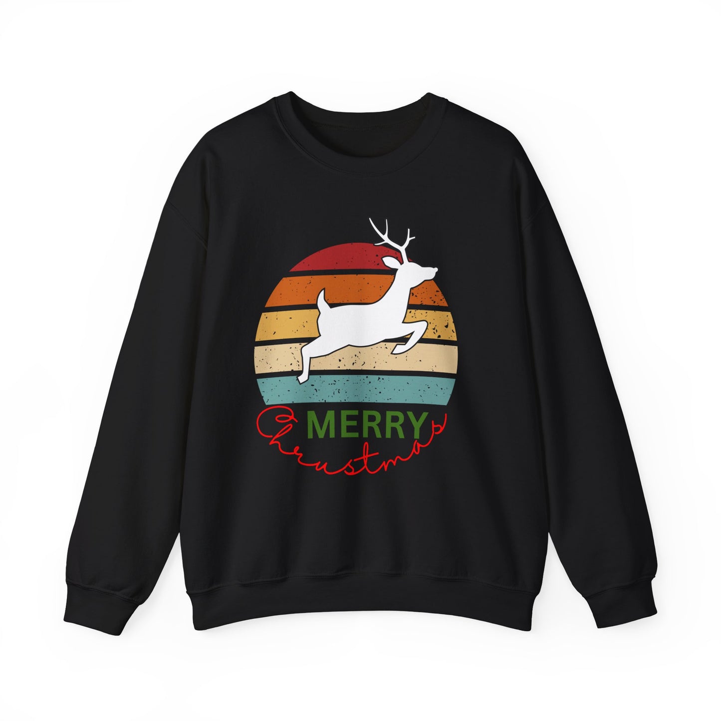 Ho ho ho deer, Merry Christmas. Crewneck Sweatshirt