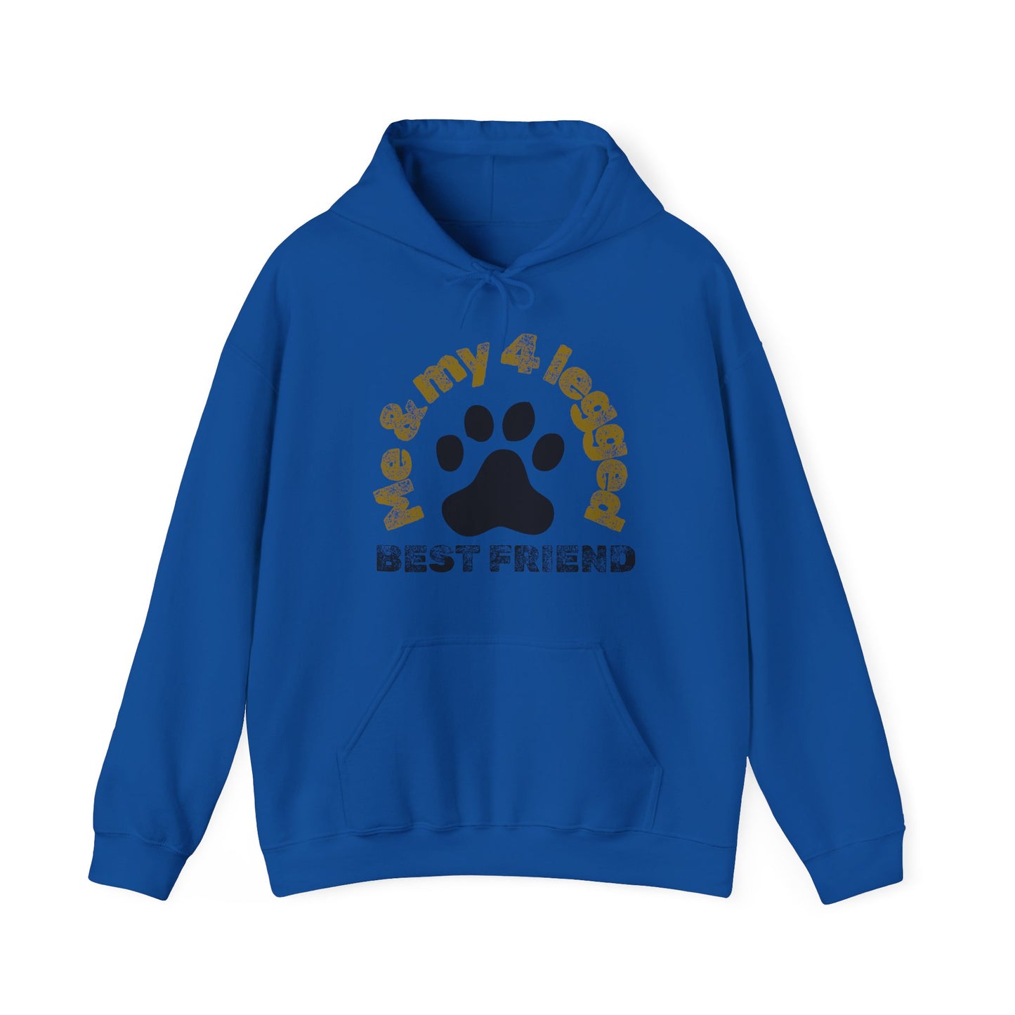 Me and my 4 legged best friend Unisex Heavy Blend™ Hooded Sweatshirt