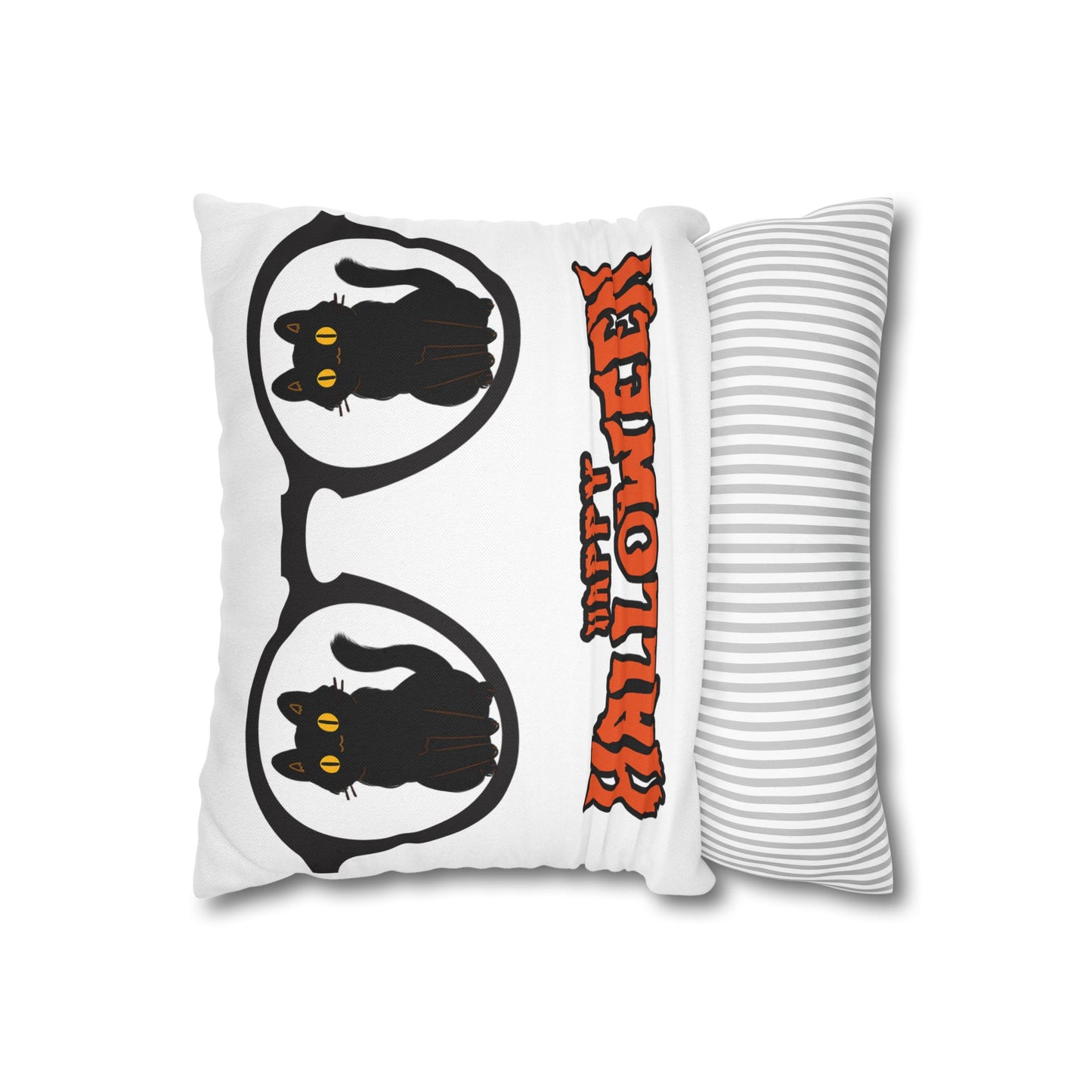 Halloween Spun Polyester Square Pillowcase