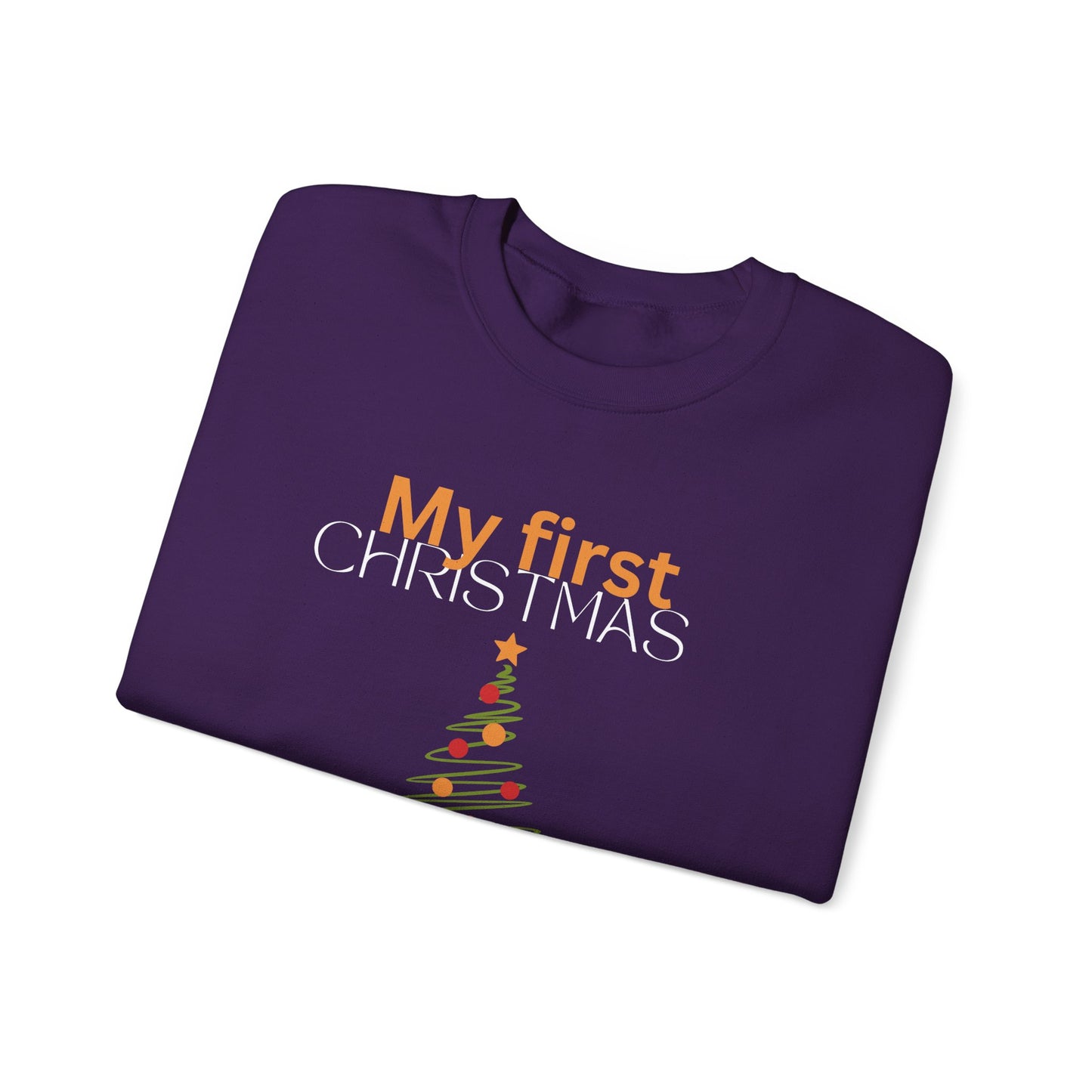 My first Christmas as wife . Crewneck Sweatshirt