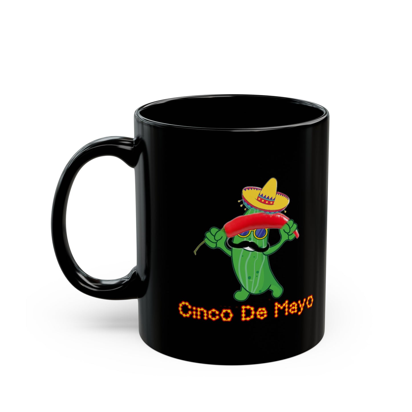 Cinco de mayo Black Mug (11oz, 15oz)