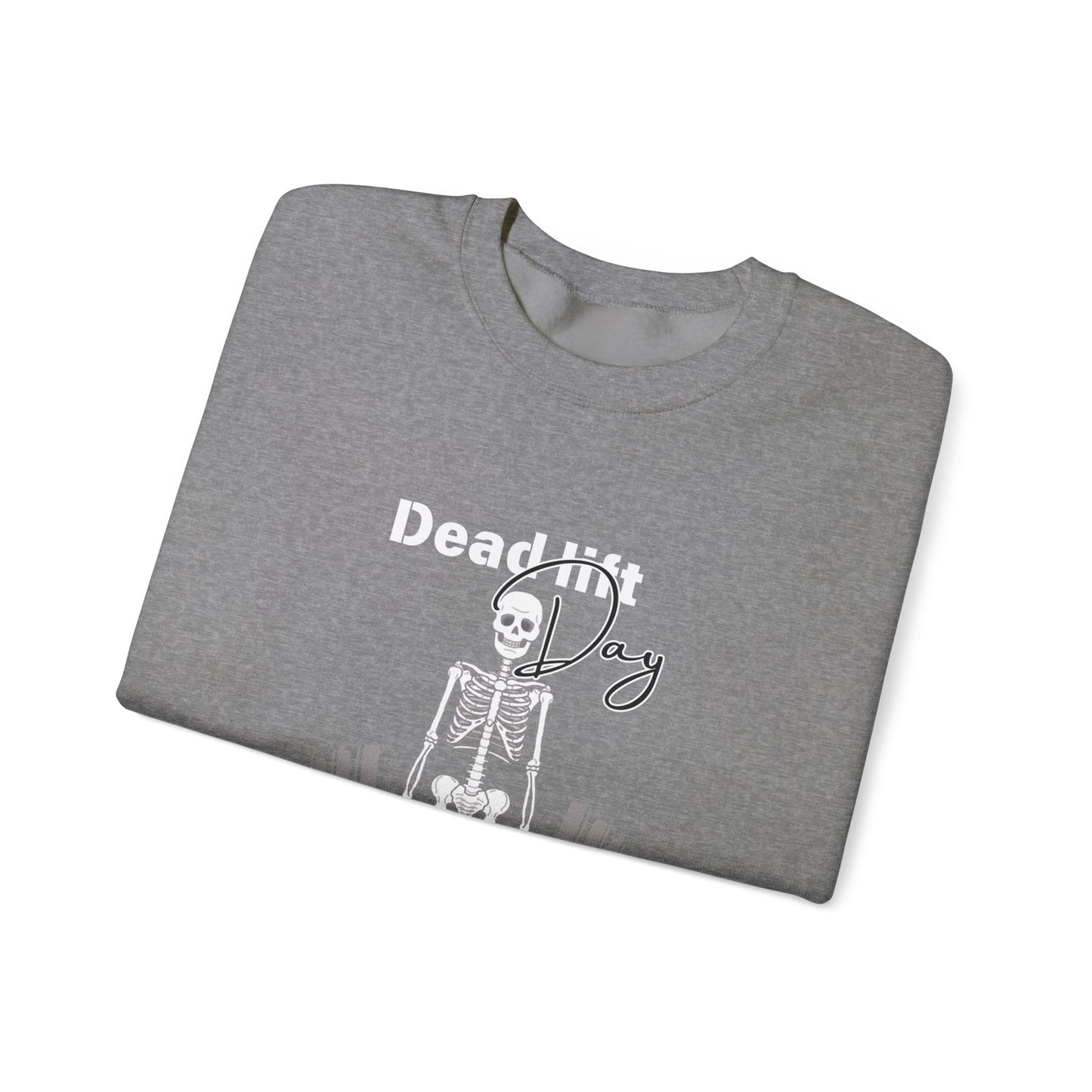 Halloween Sweater weight lifting, Dead lift Unisex Heavy Blend™ Crewneck Sweatshirt