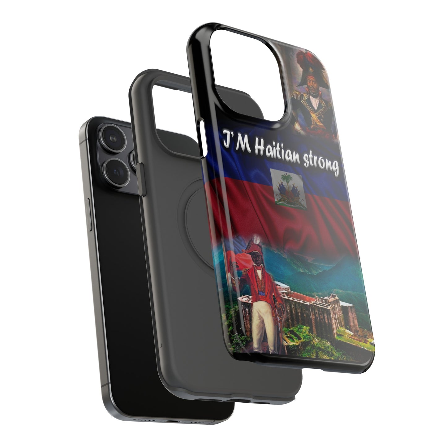 I'm Haitian Strong Impact-Resistant Cases