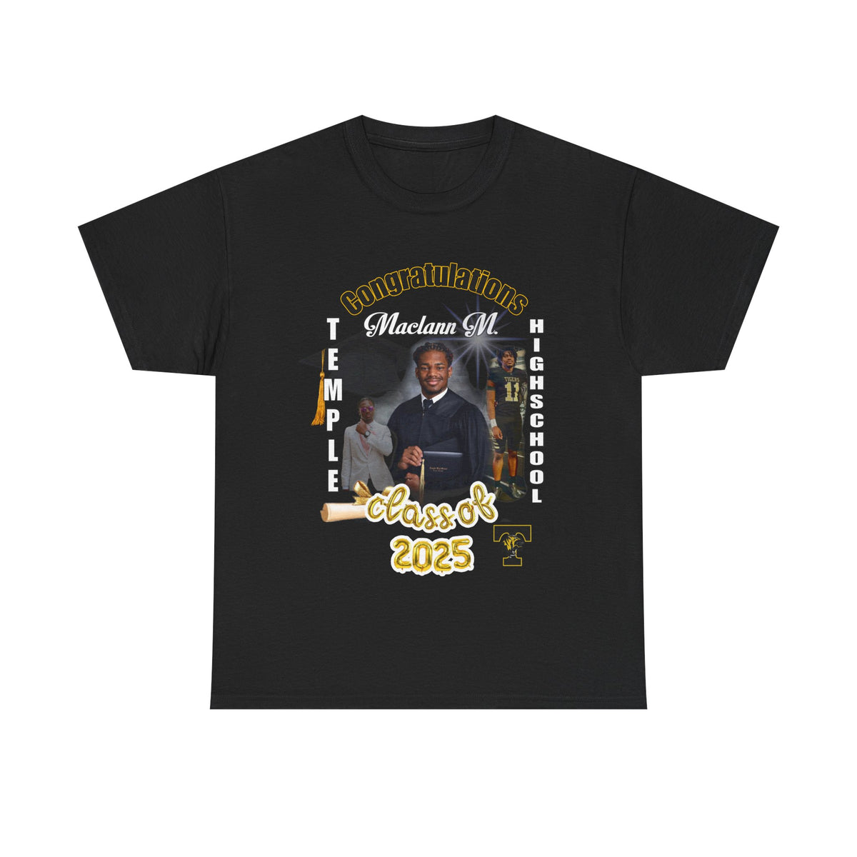 Graduation Celebration Tee - Class of 2025 Unisex Cotton Shirt