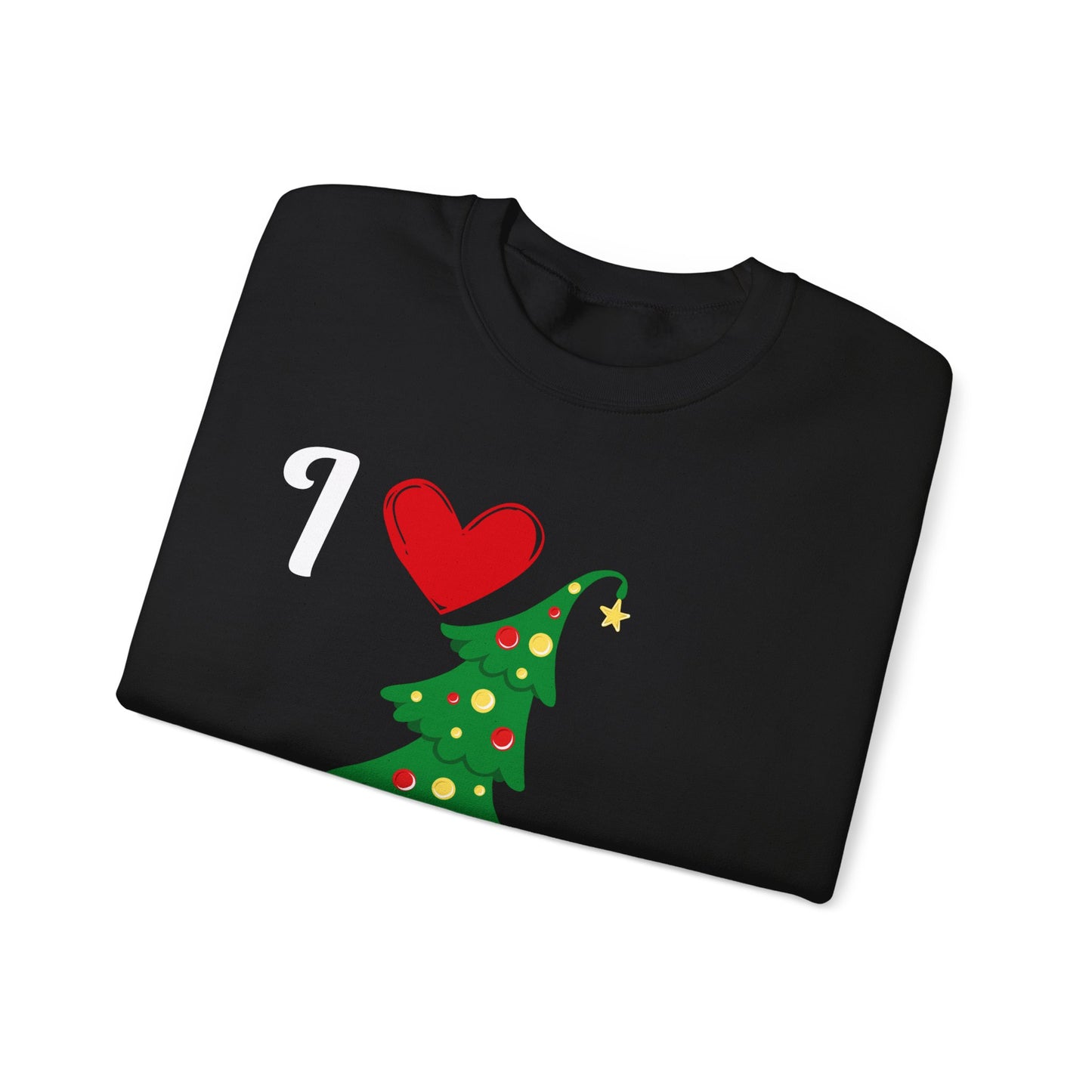 Love Christmas.  Crewneck Sweatshirt