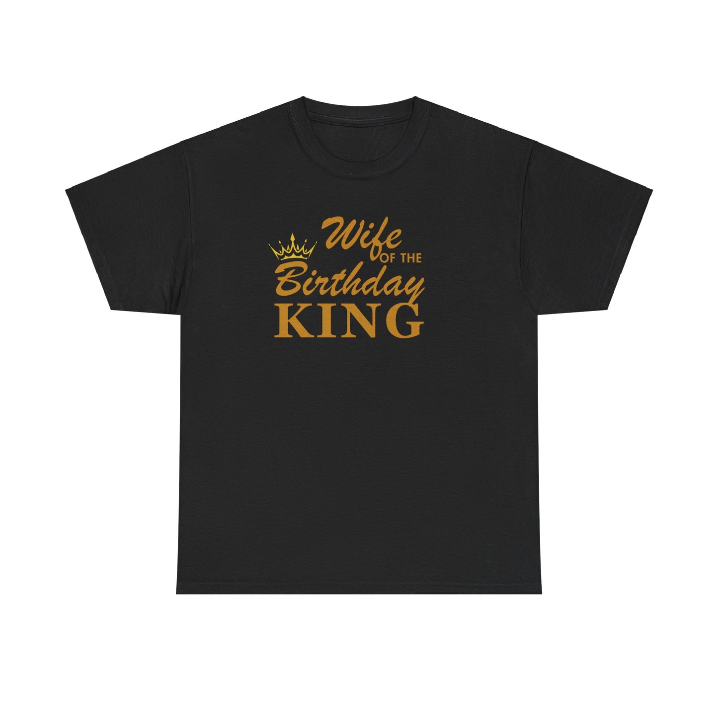 Queen  Birthday King and birthday queen female Unisex Heavy Cotton Tee