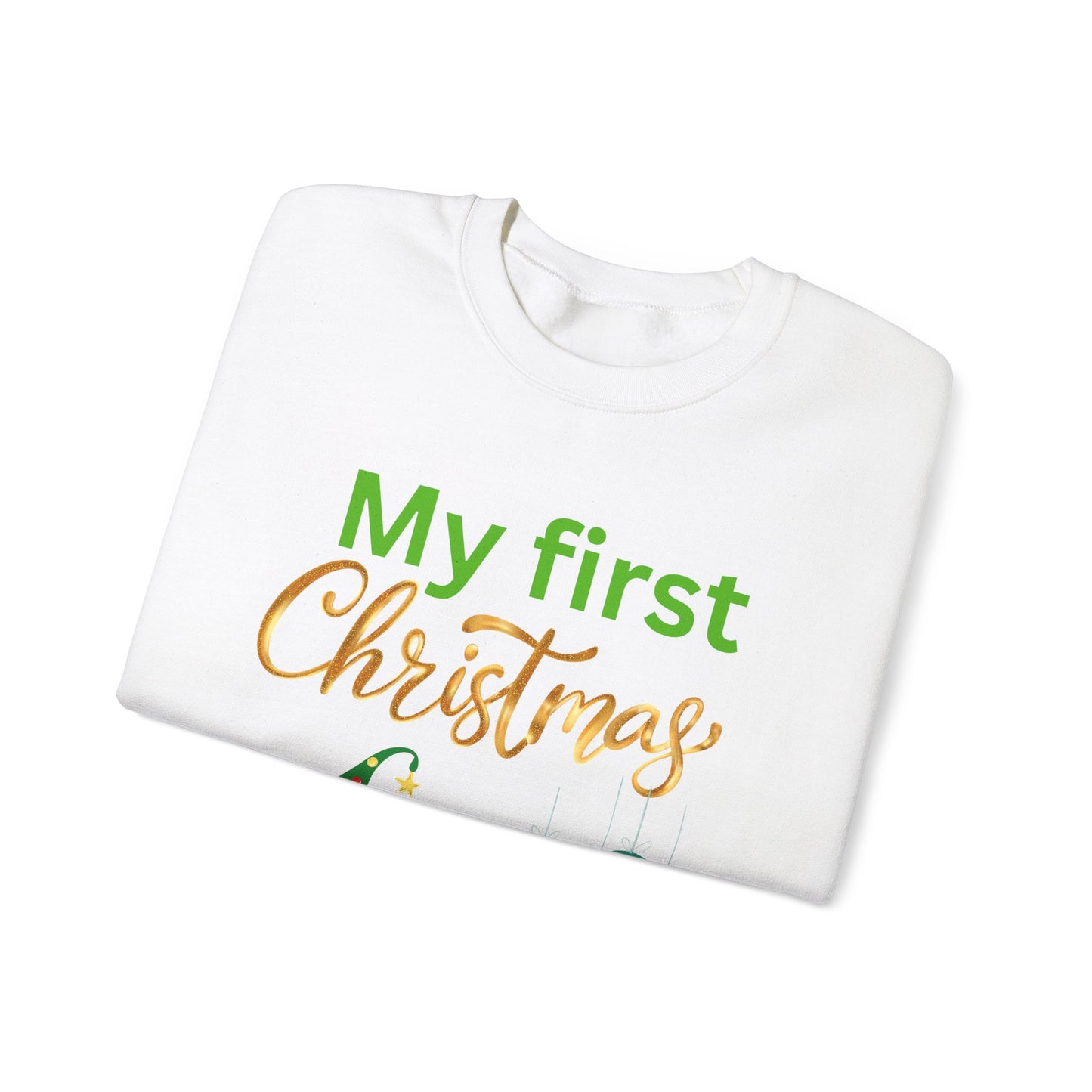 My first Christmas as MaMa. Crewneck Sweatshirt