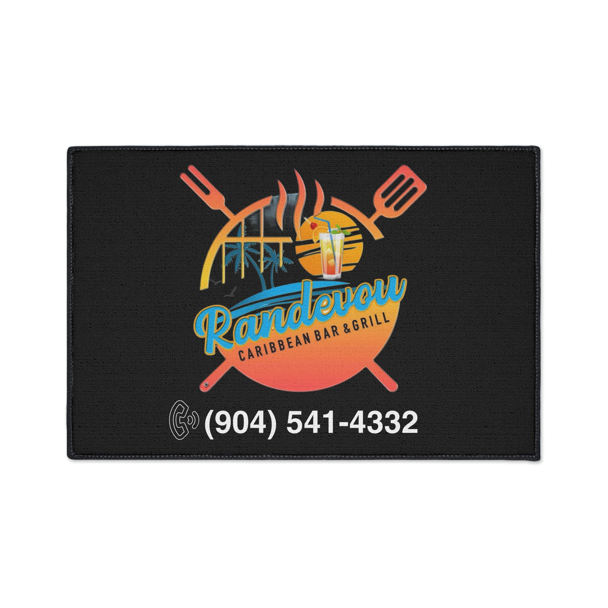Randevous Bar and Grilled #2 Heavy Duty Floor Mat