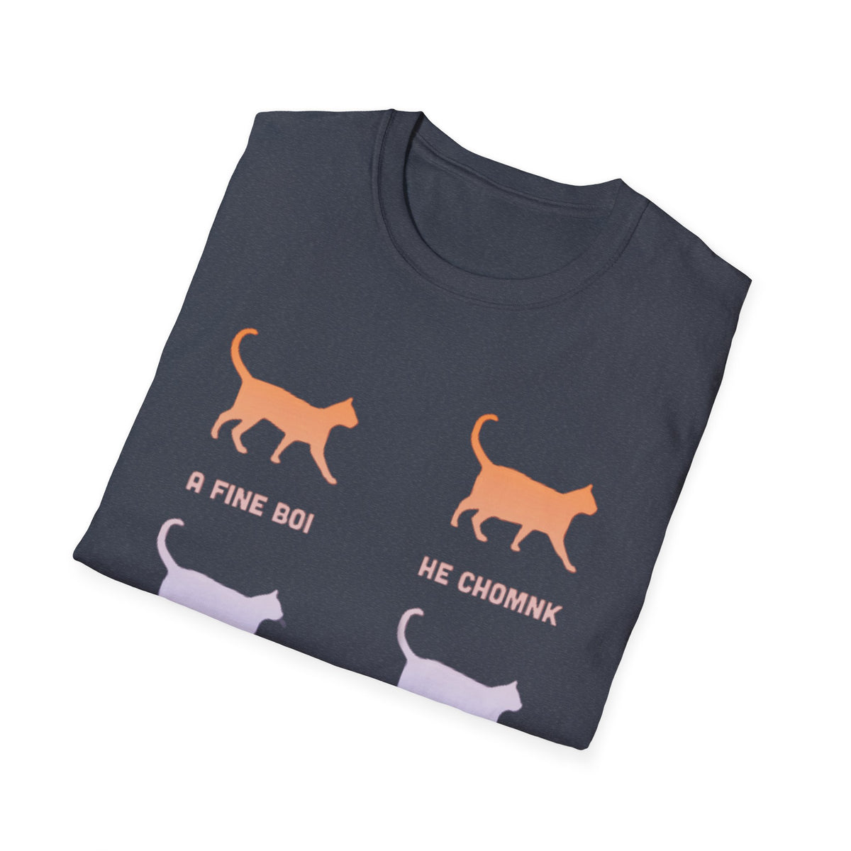 Chong Cat  Unisex Softstyle T-Shirt