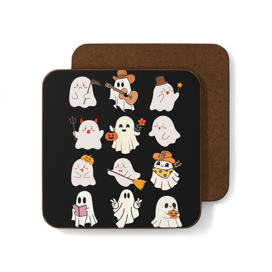 Ghost party, Hardboard Back Coaster