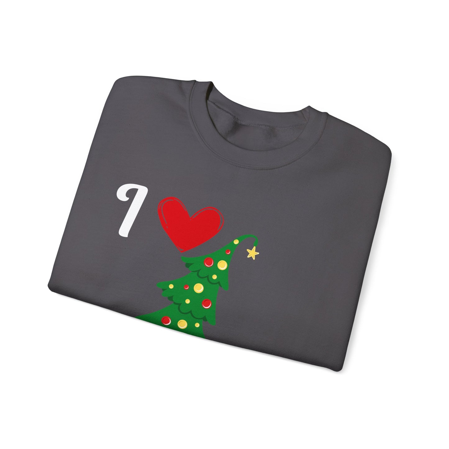 Love Christmas.  Crewneck Sweatshirt