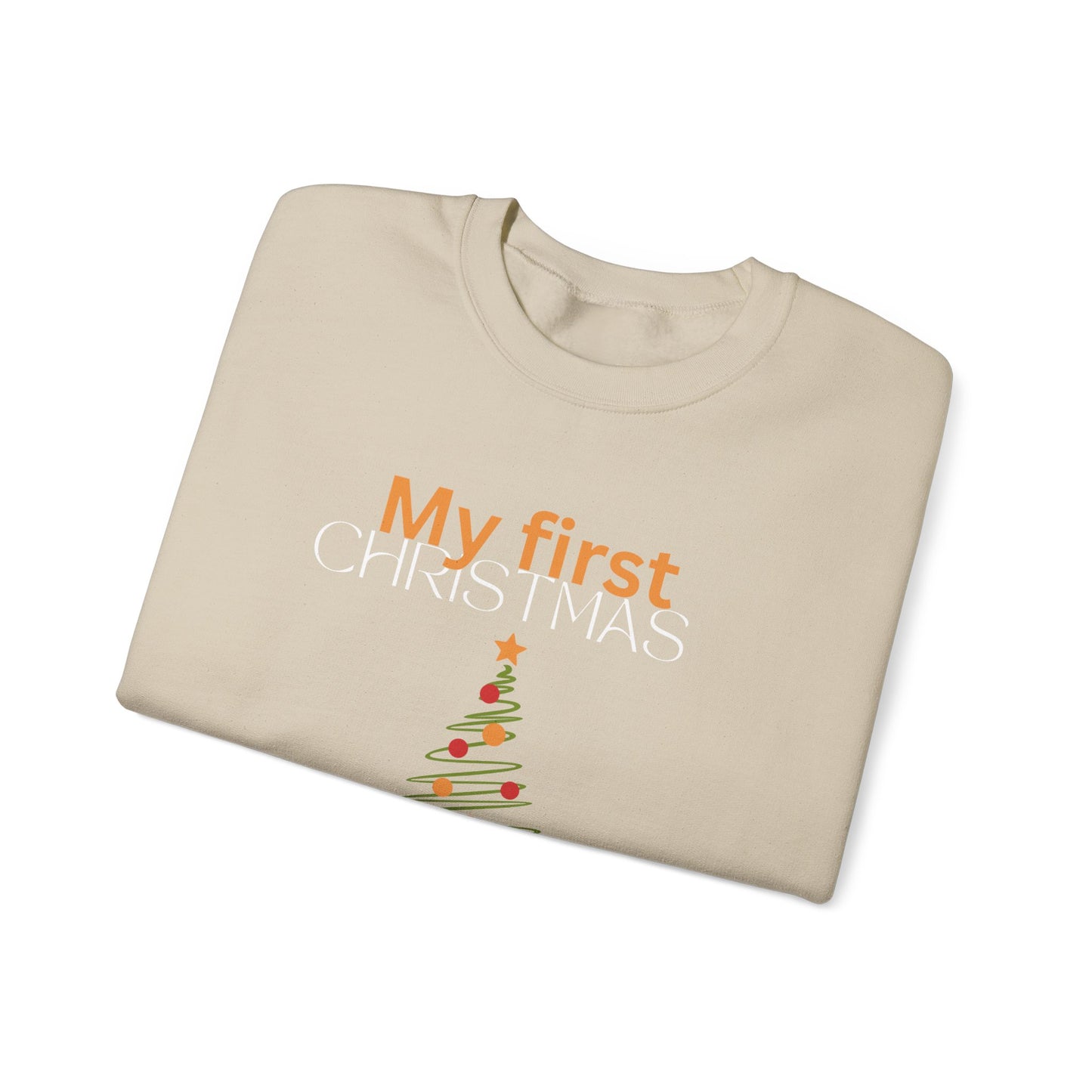 My first Christmas as wife . Crewneck Sweatshirt