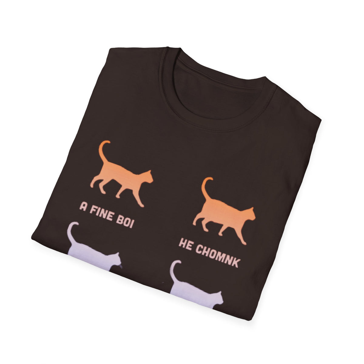 Chong Cat  Unisex Softstyle T-Shirt