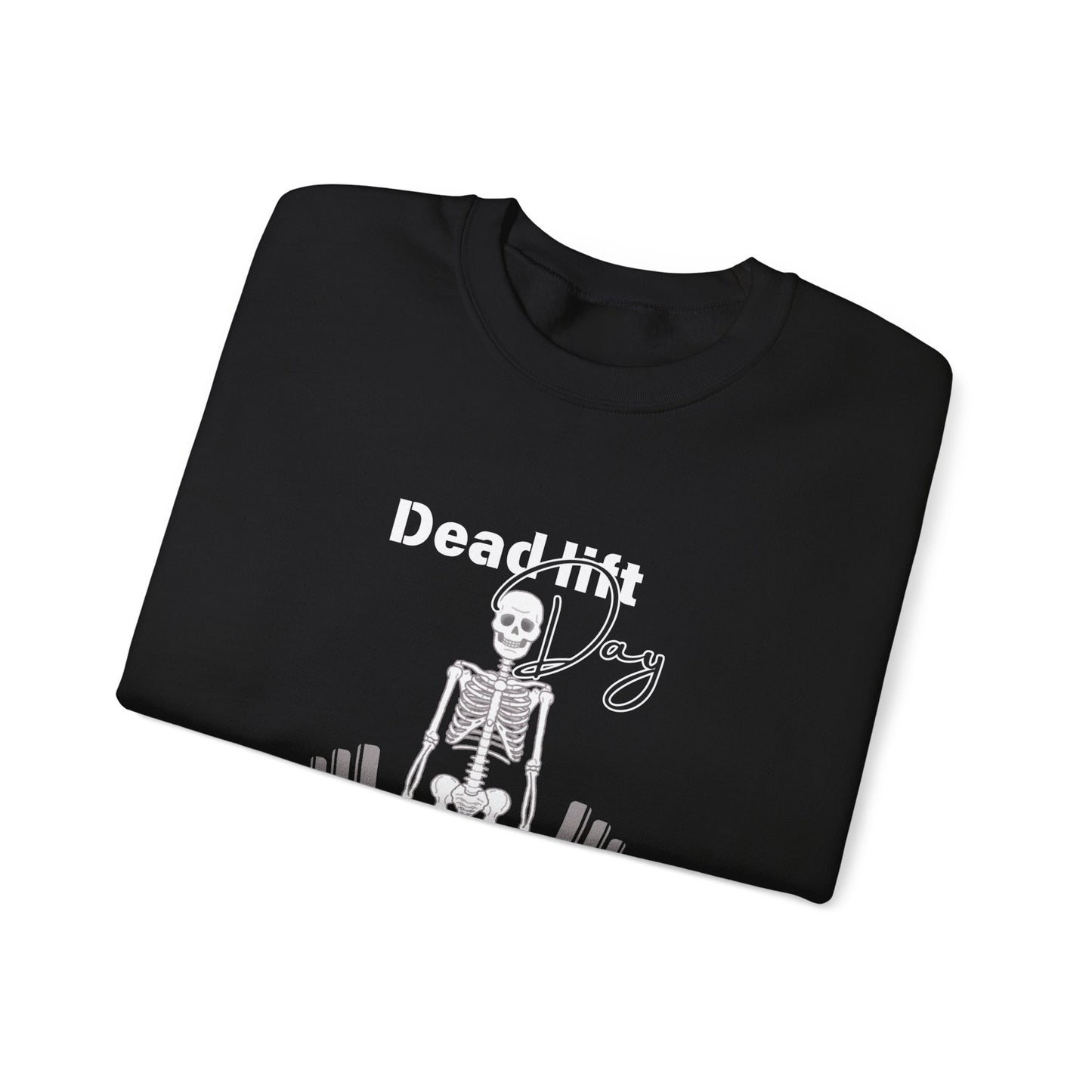 Halloween Sweater weight lifting, Dead lift Unisex Heavy Blend™ Crewneck Sweatshirt