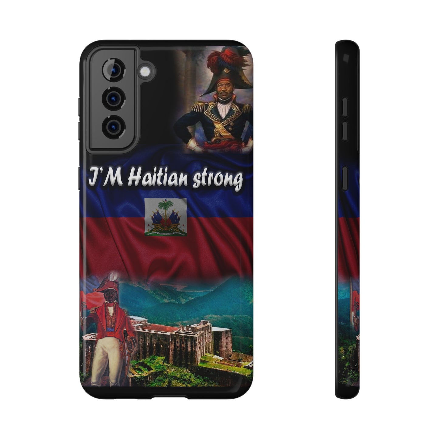 I'm Haitian Strong Impact-Resistant Cases