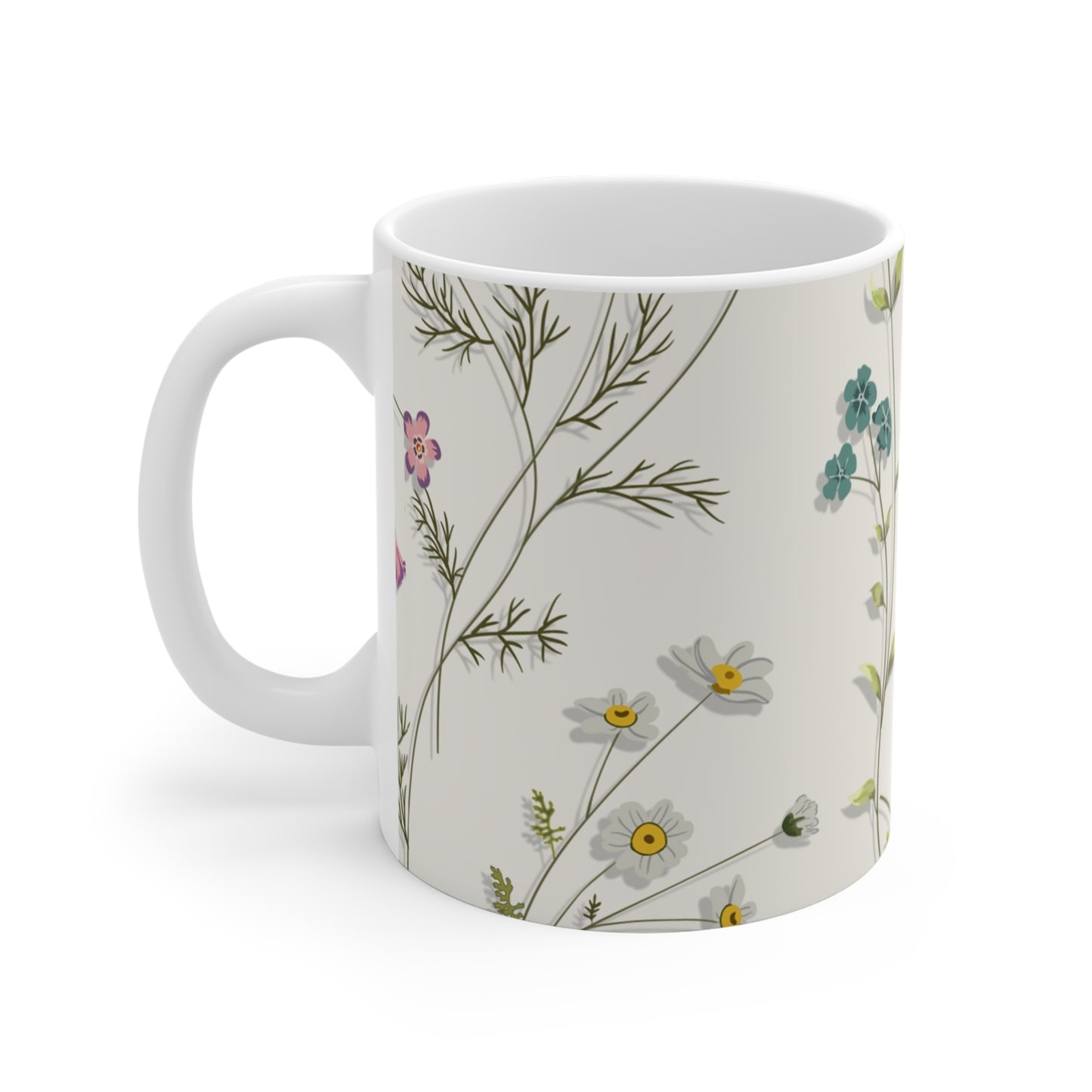 Floral Mug 11oz