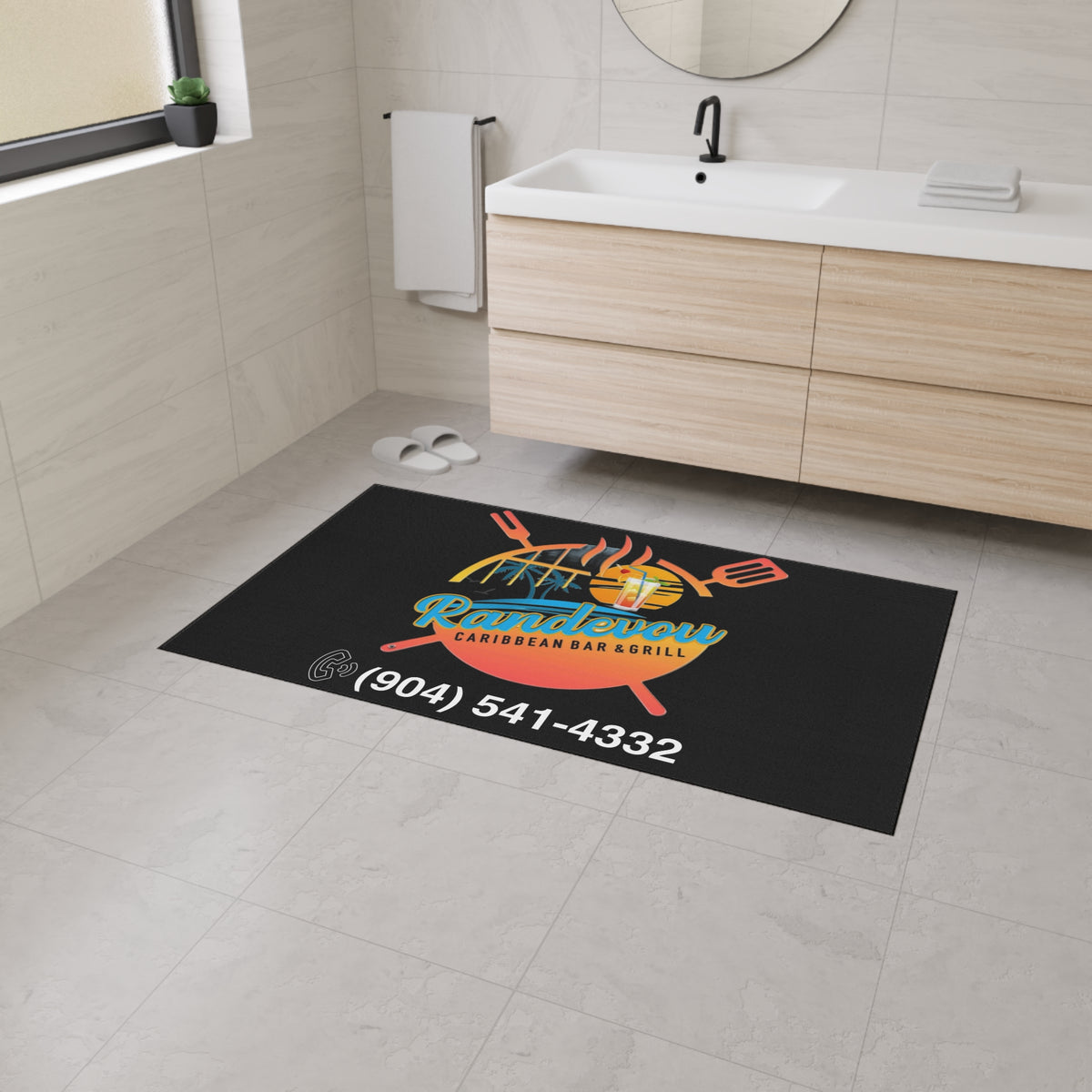 Randevous Bar and Grilled #2 Heavy Duty Floor Mat