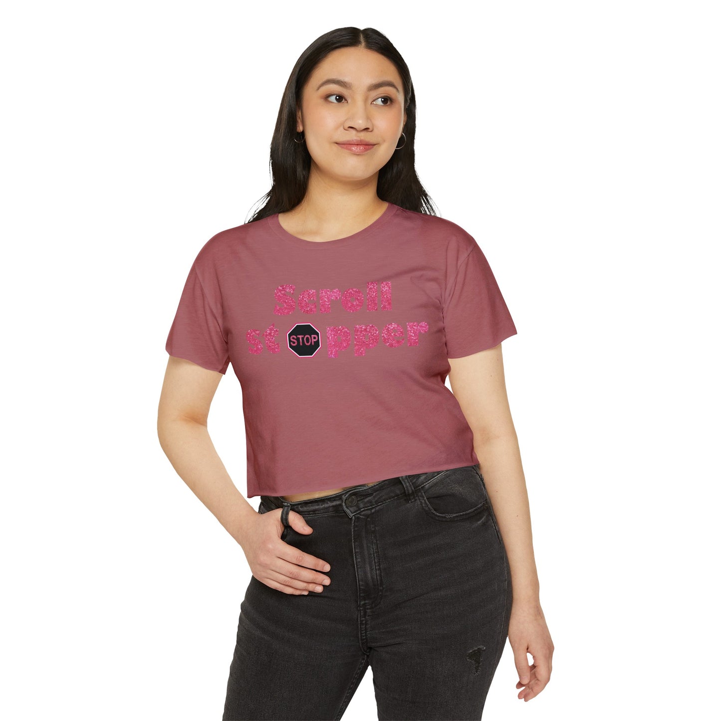 Scroll stopper Women's Festival Crop Top