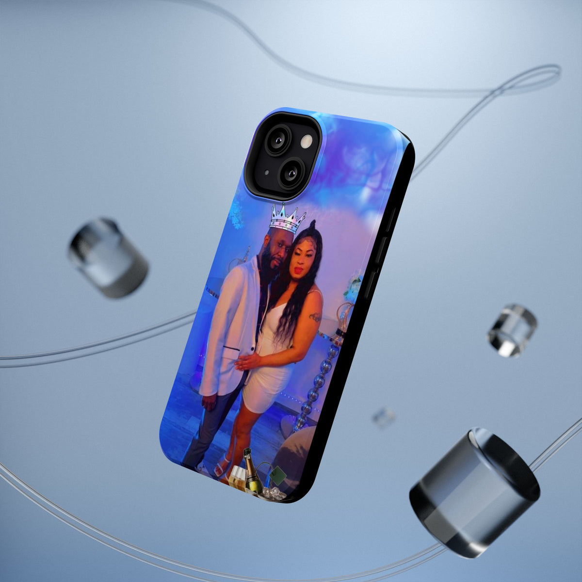 King Personalized Photo Phone Case, Custom Impact-Resistant Cover, Best Gift for Him/Her, Birthday, Anniversary, Memory Case, Unique Design