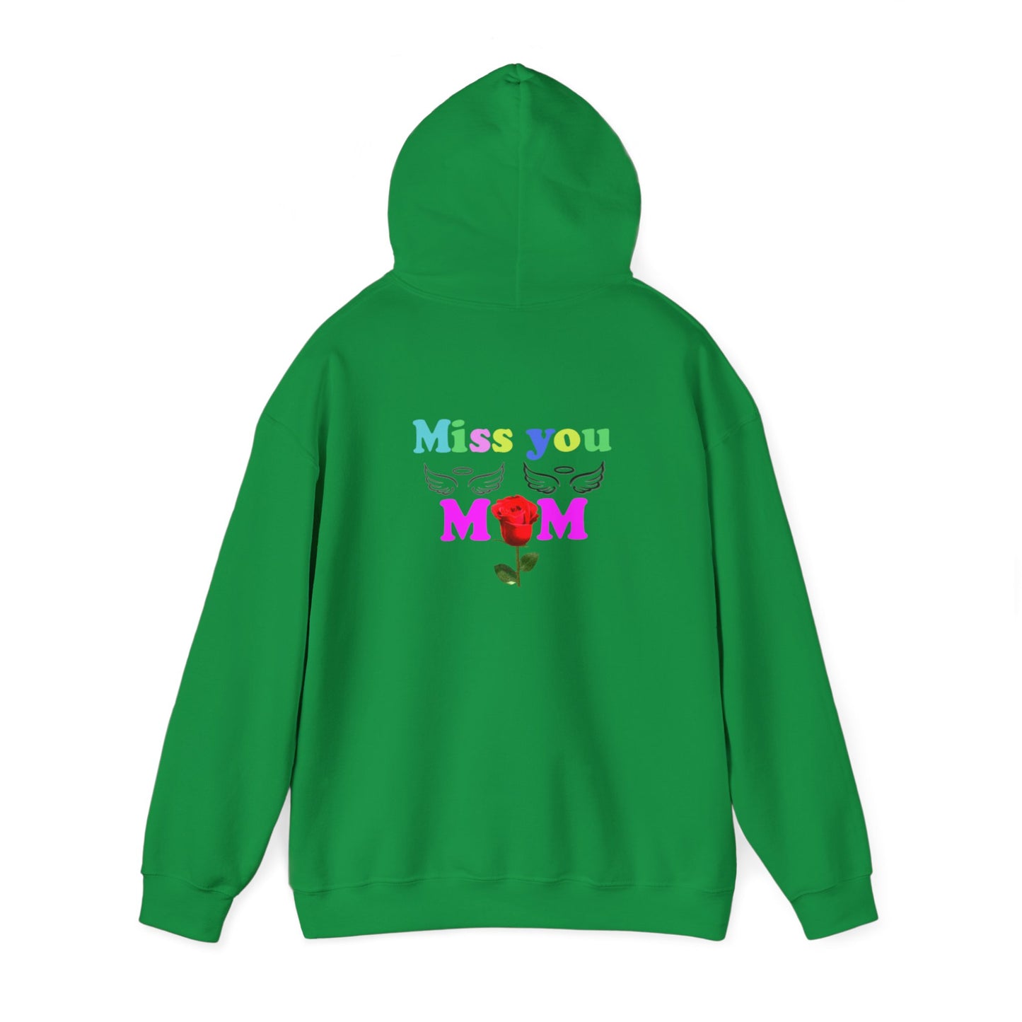 Miss you mom Unisex Heavy Blend™ Hooded Sweatshirt