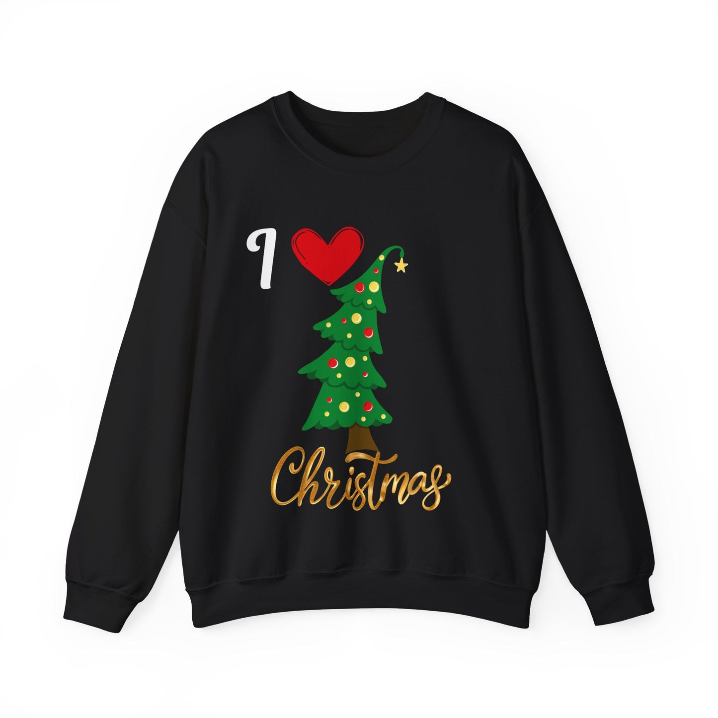 Love Christmas.  Crewneck Sweatshirt