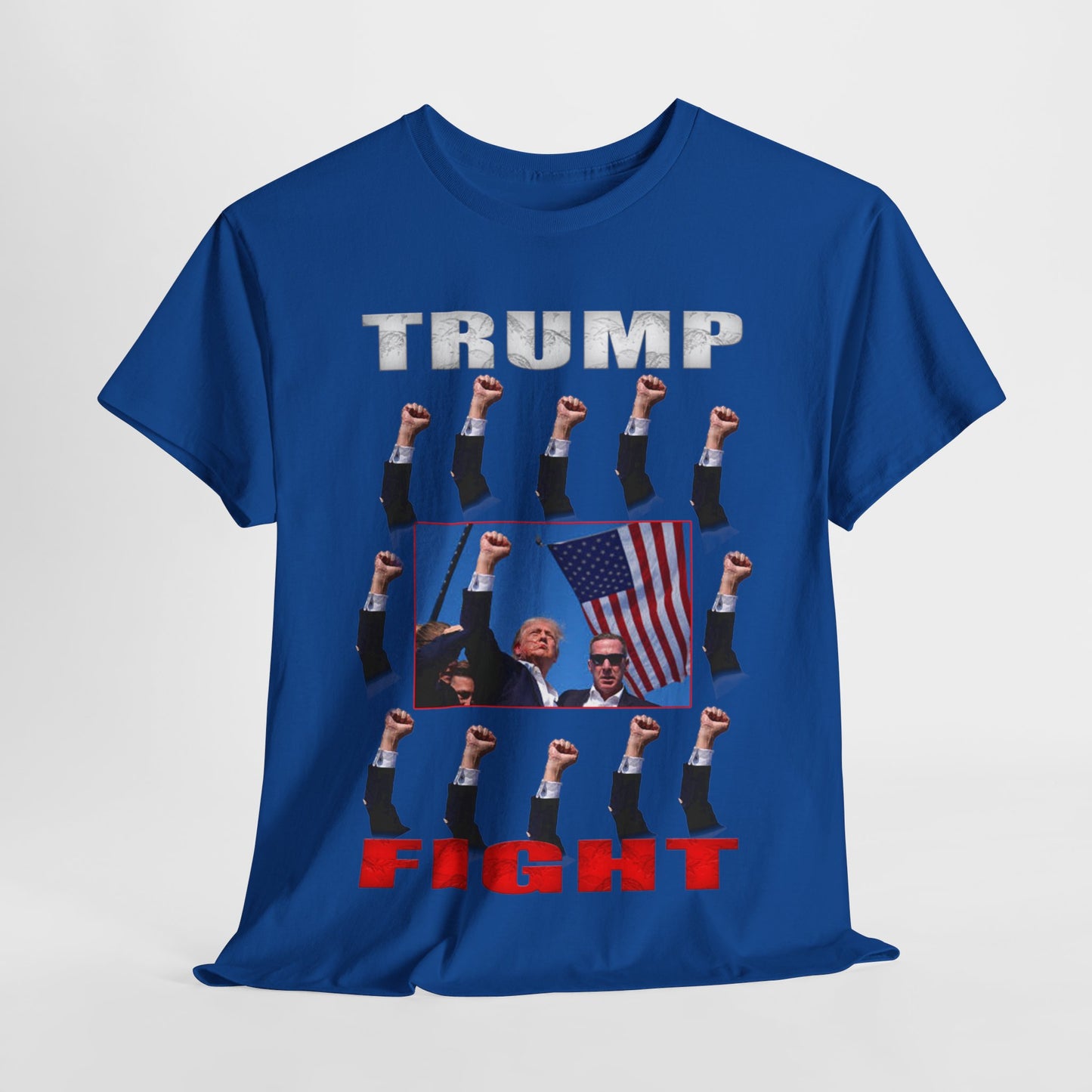 Trump Fight Unisex Heavy Cotton Tee