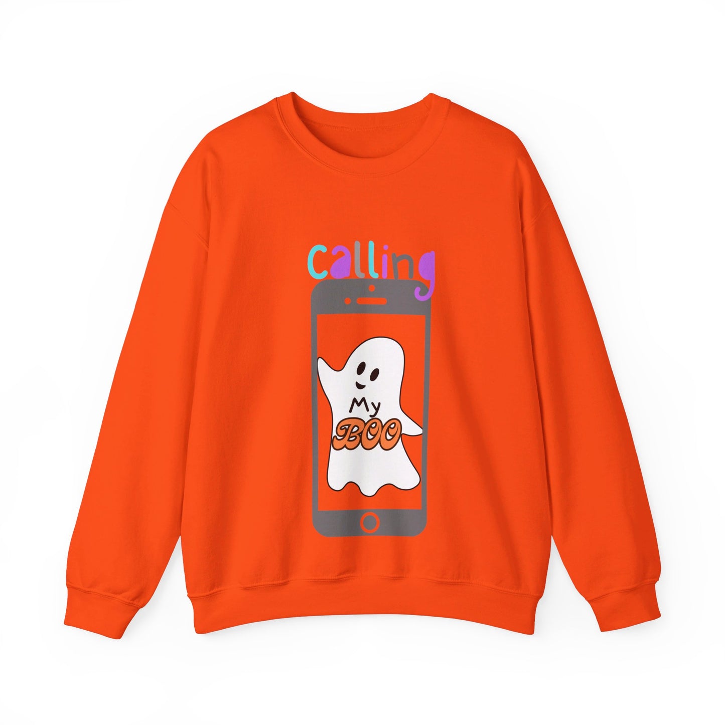 Calling my boo Unisex Heavy Blend™ Crewneck Sweatshirt